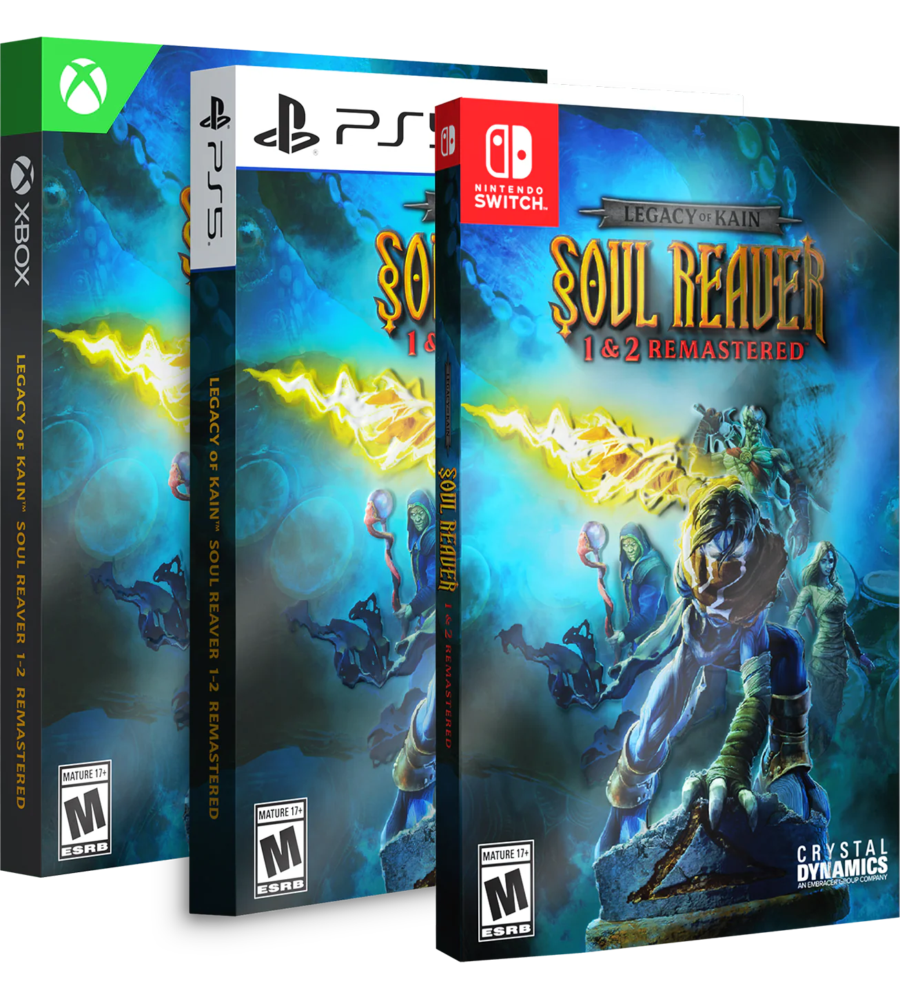 Legacy of Kainâ¢ Soul Reaver 1 & 2 Remastered Standard Edition (Switch, PS5, Xbox)