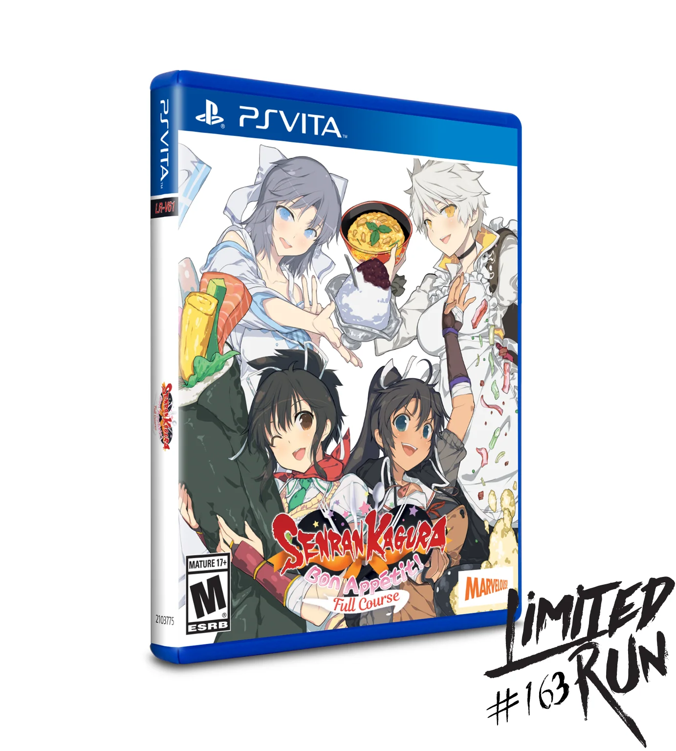 Limited Run #163: Senran Kagura Bon AppÃ©tit! Full Course (Vita)