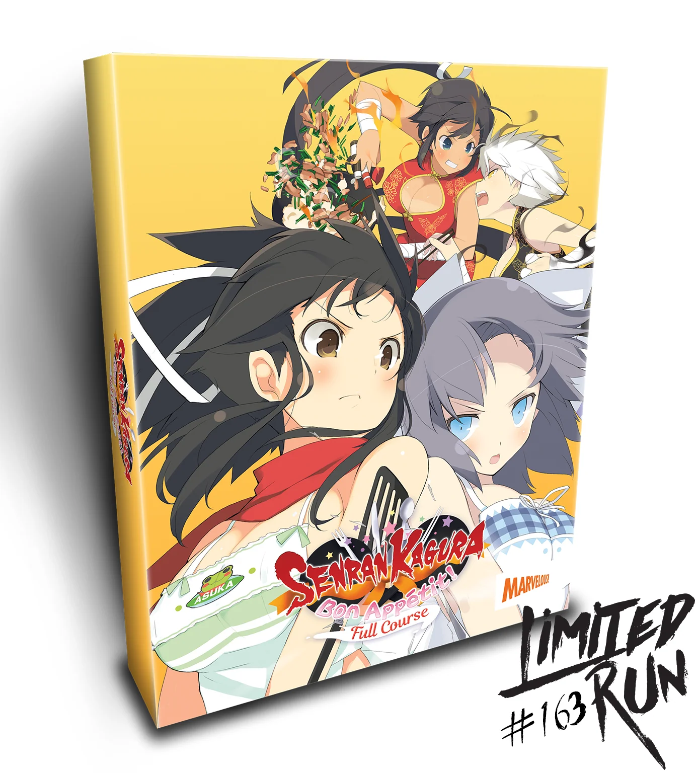 Limited Run #163: Senran Kagura Bon AppÃ©tit! Full Course Collector's Edition (Vita)