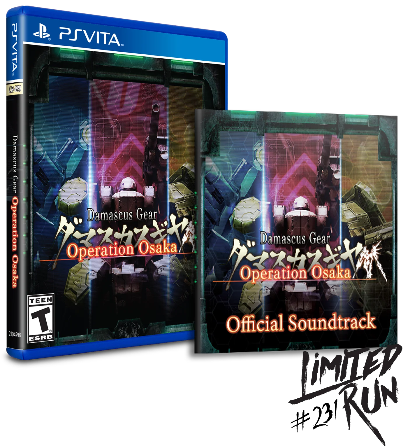 Limited Run #231: Damascus Gear Operation Osaka Soundtrack Bundle (Vita)