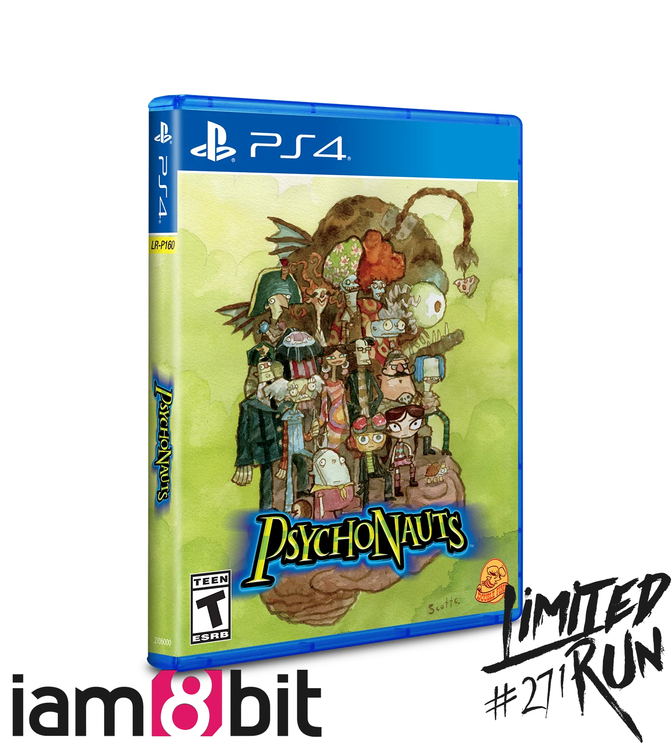 Limited Run #271: Psychonauts iam8bit Variant (PS4)