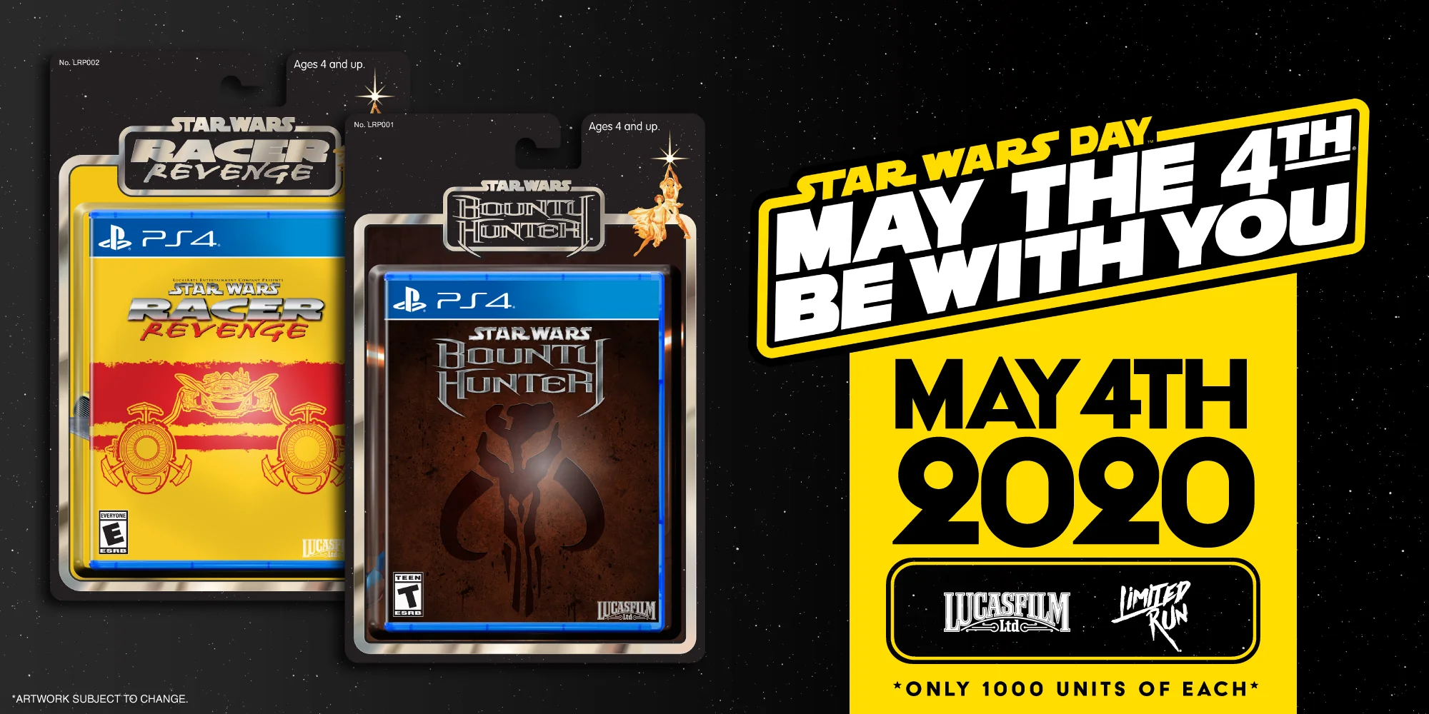 Limited Run #290: Star Wars Racer Revenge Classic Edition (PS4)