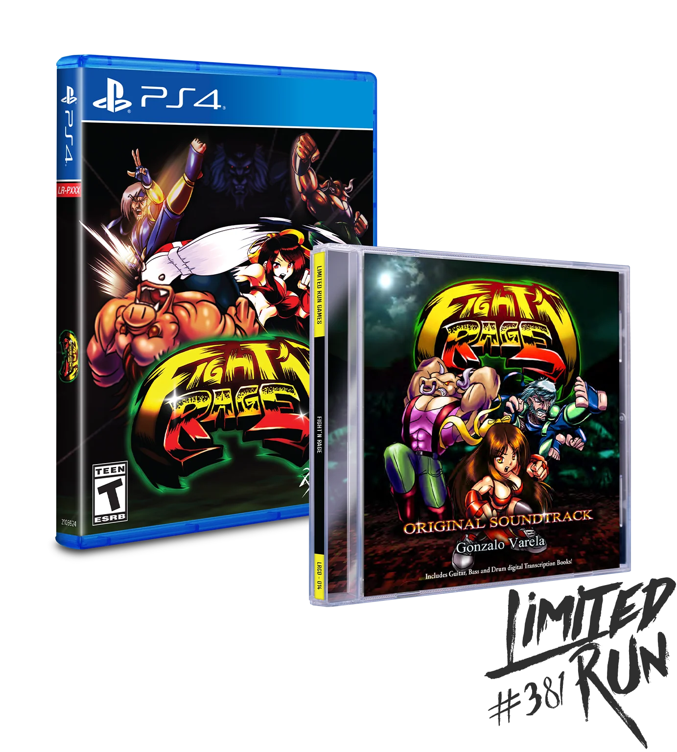 Limited Run #381: Fight'N Rage Soundtrack Bundle (PS4)