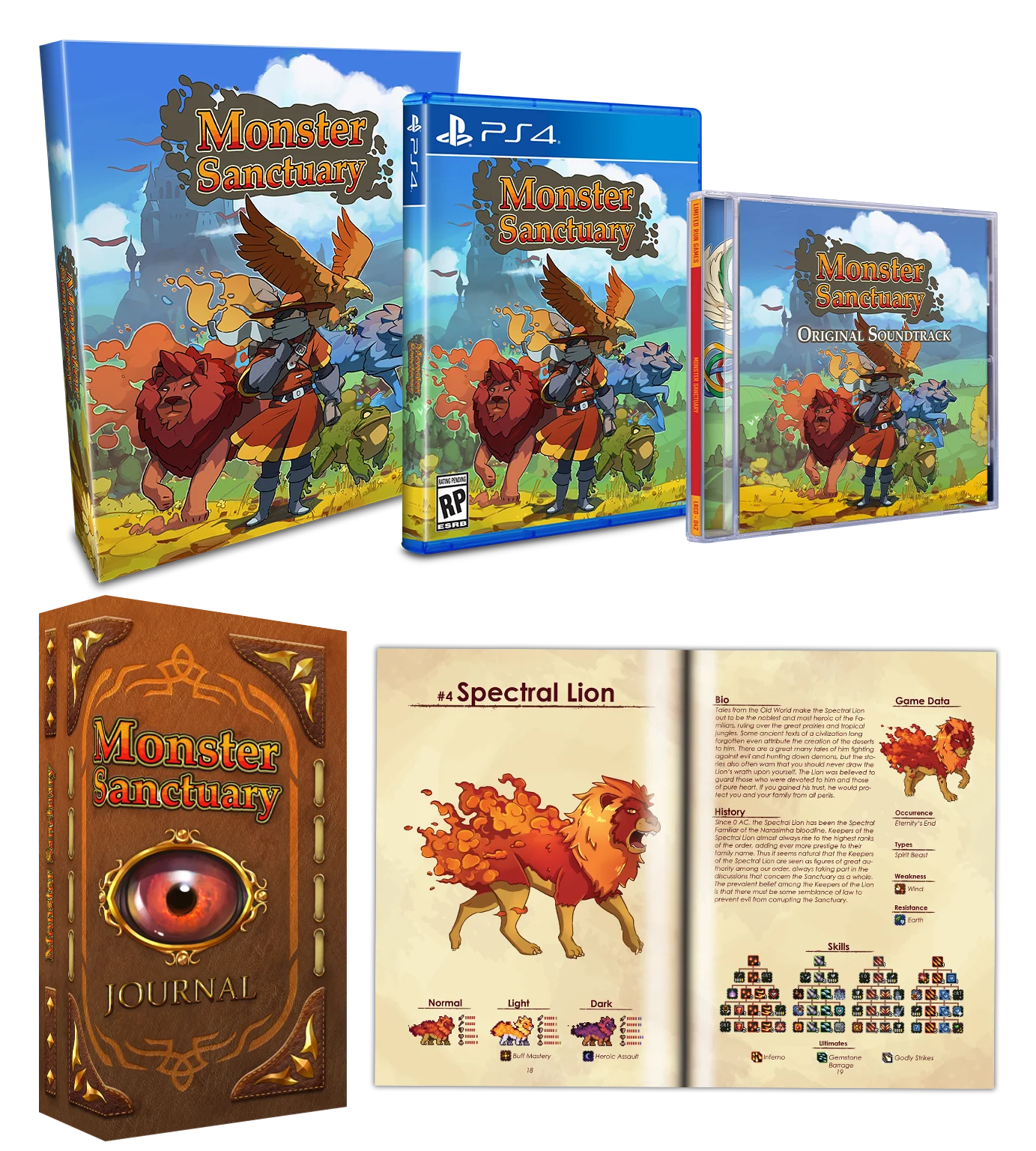 Limited Run #438: Monster Sanctuary Collector's Edition (PS4)
