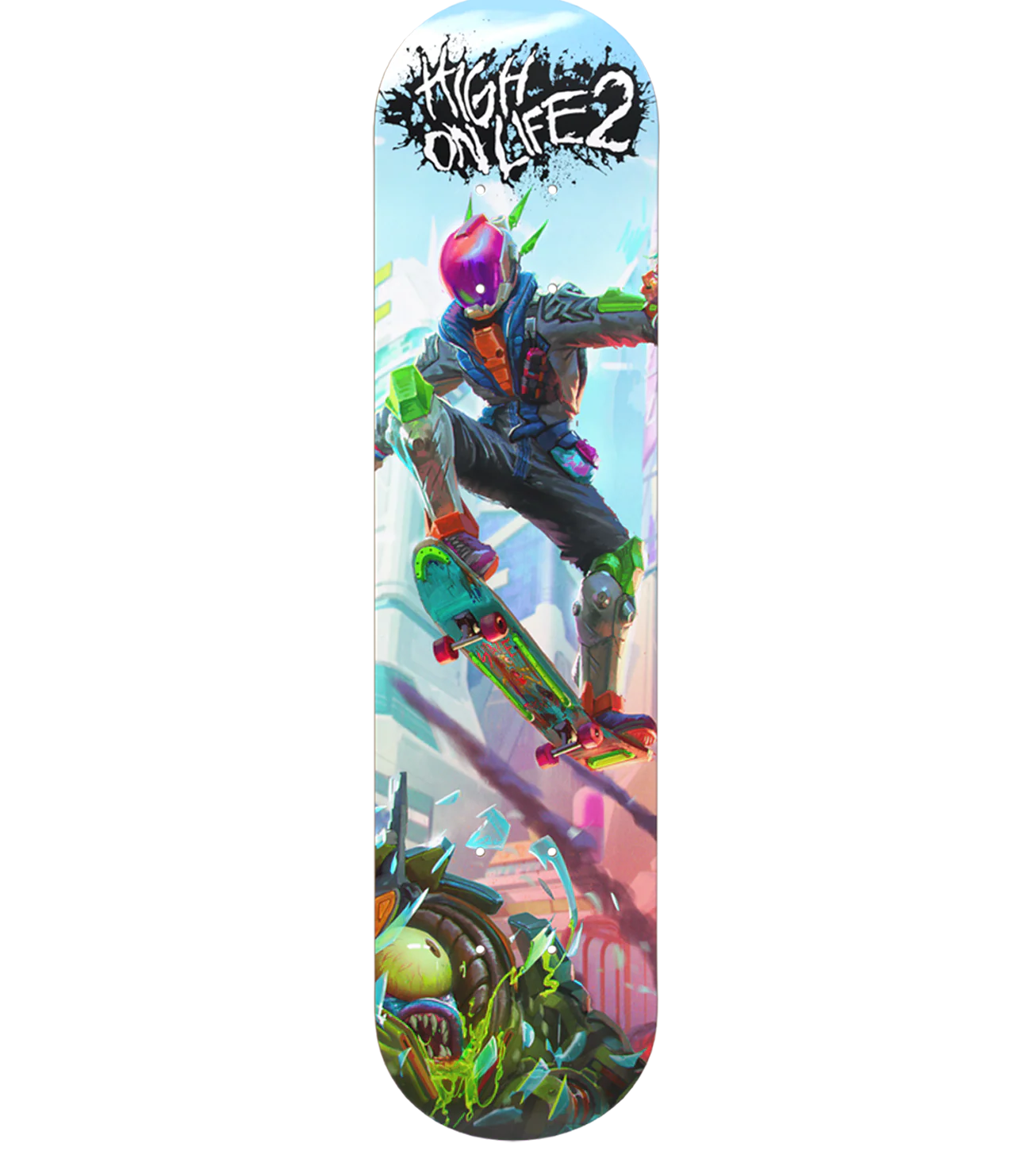 High On Life 2 Skate Deck