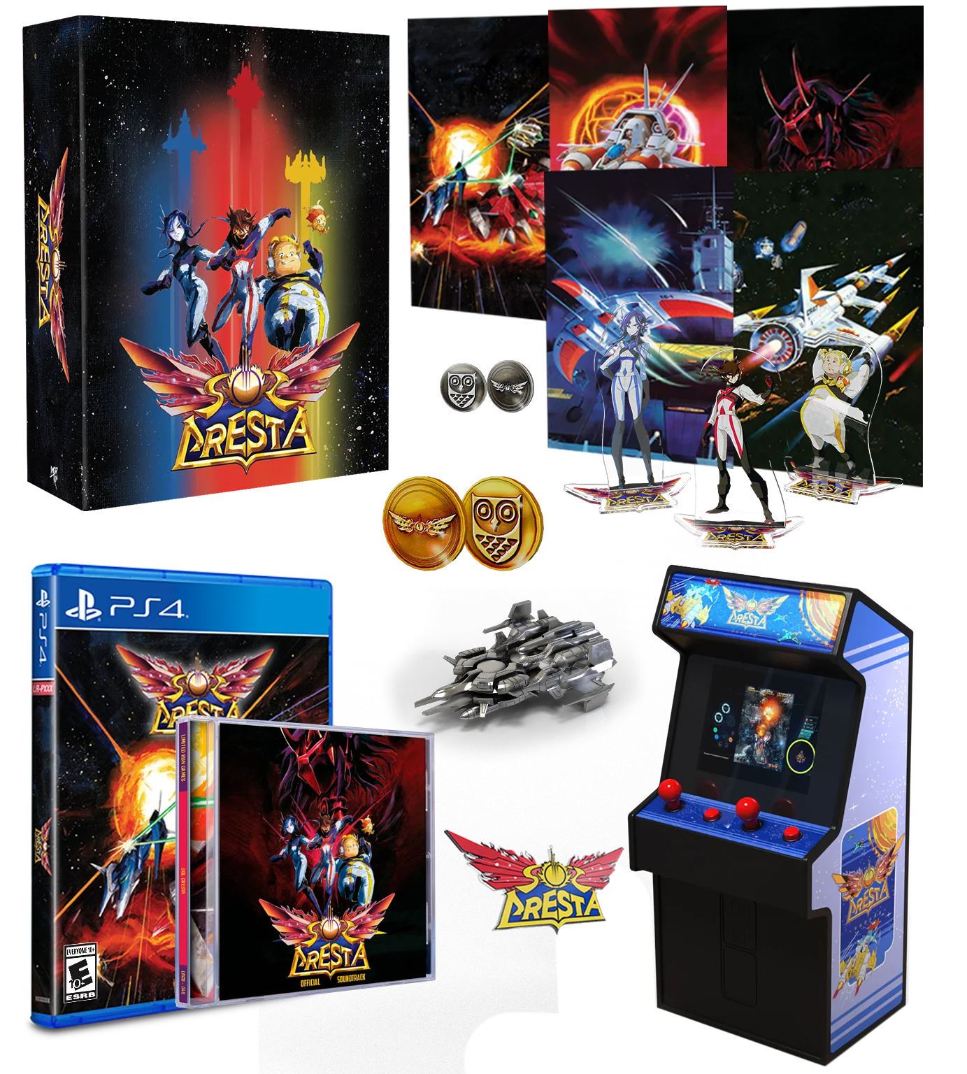 Limited Run #447:  SOL CRESTA Dramatic Edition Collector's Package (PS4)
