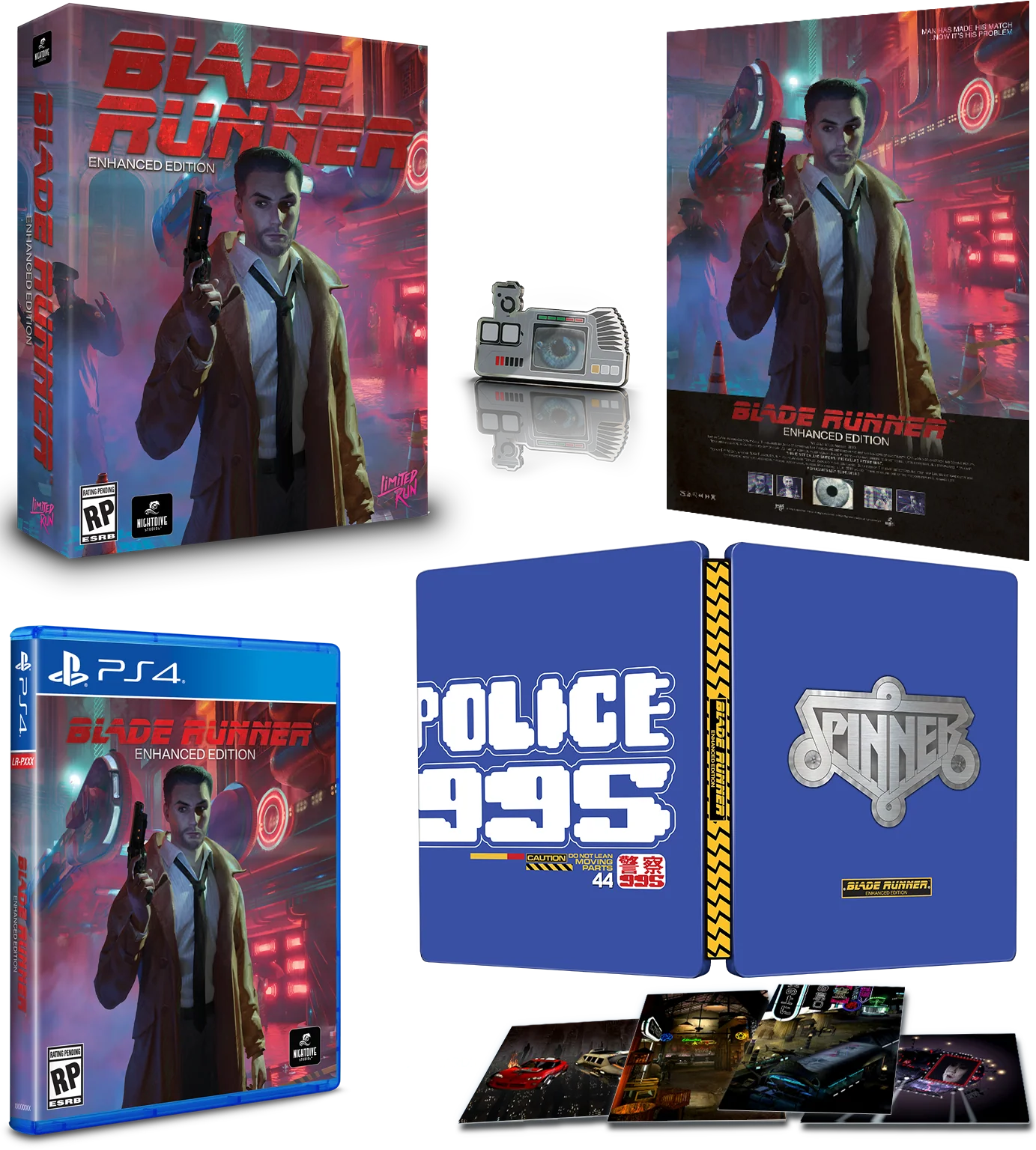 Limited Run #466: Blade Runner: Enhanced Edition Collector's Edition (PS4)
