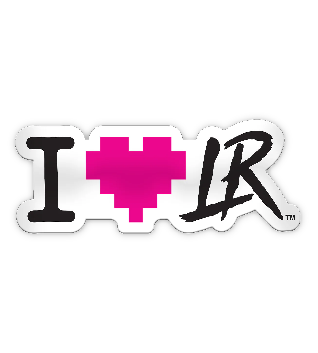 LRG NYC Pop-Up Exclusive I <3 LR Sticker