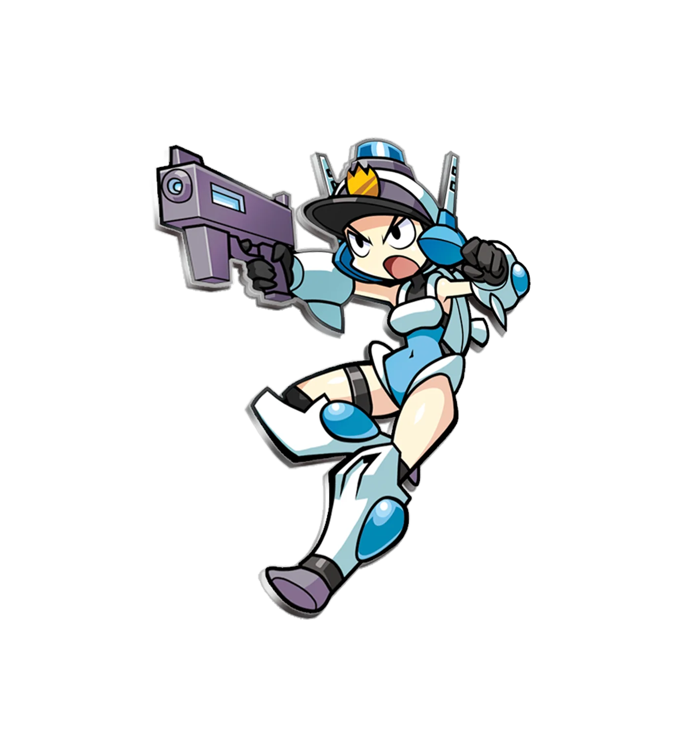 Mighty Switch Force Enamel Pin (PAX Exclusive)