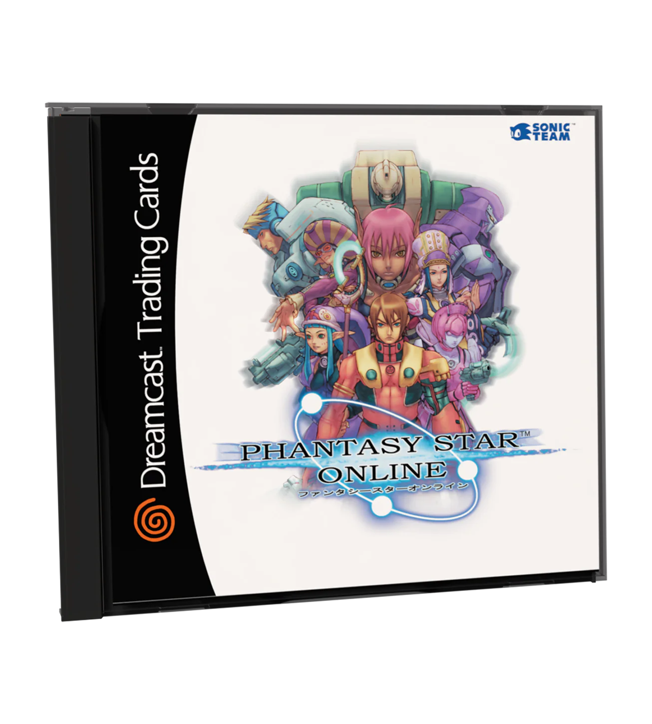 Phantasy Star Online Commemorative Game Case Trading Card Bundle