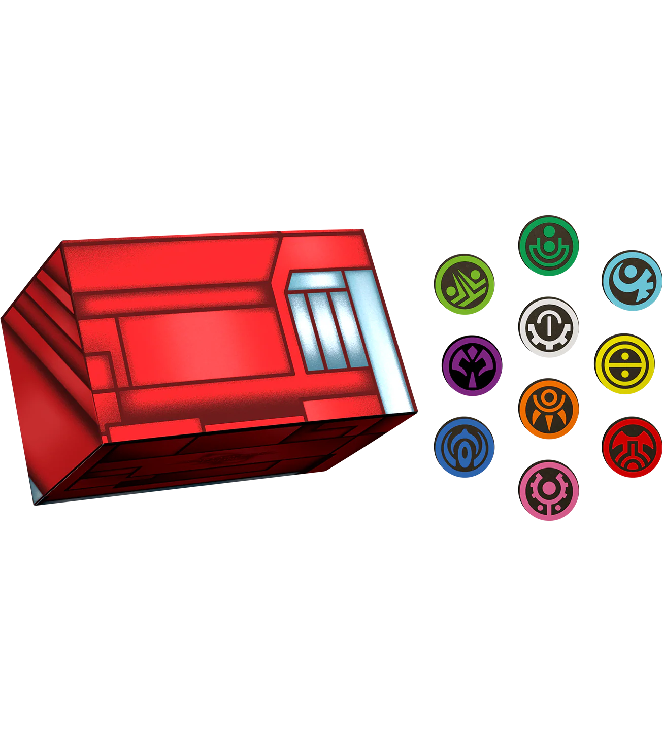 Phantasy Star Online Section ID Enamel Pin Set