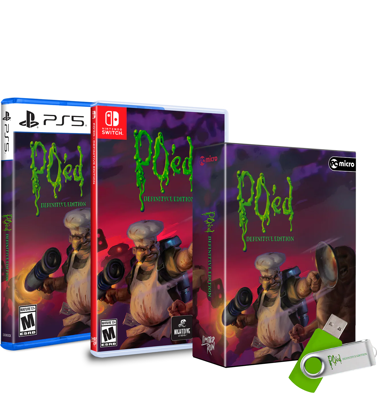 PO'ed: Definitive Edition - Standard Edition (Switch, PS5, PC)