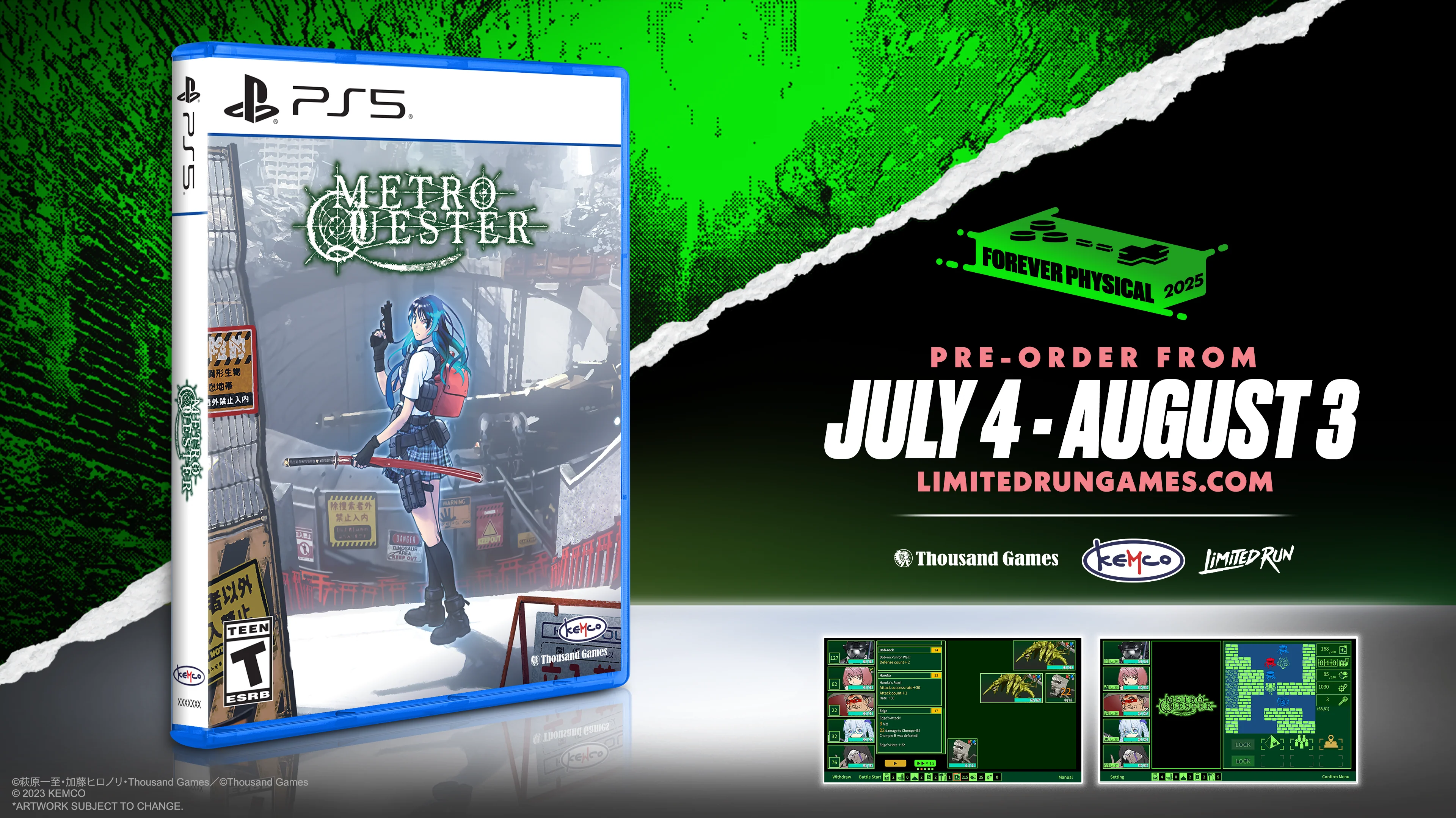 PS5 Limited Run #154: METRO QUESTER