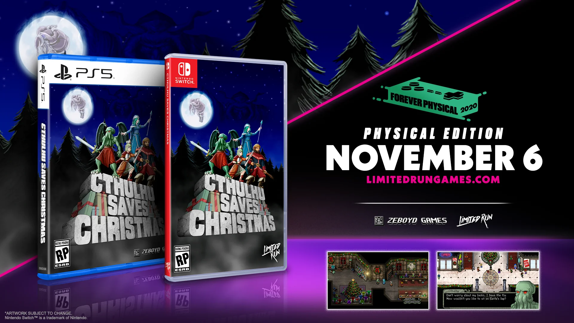 PS5 Limited Run #1: Cthulhu Saves Christmas