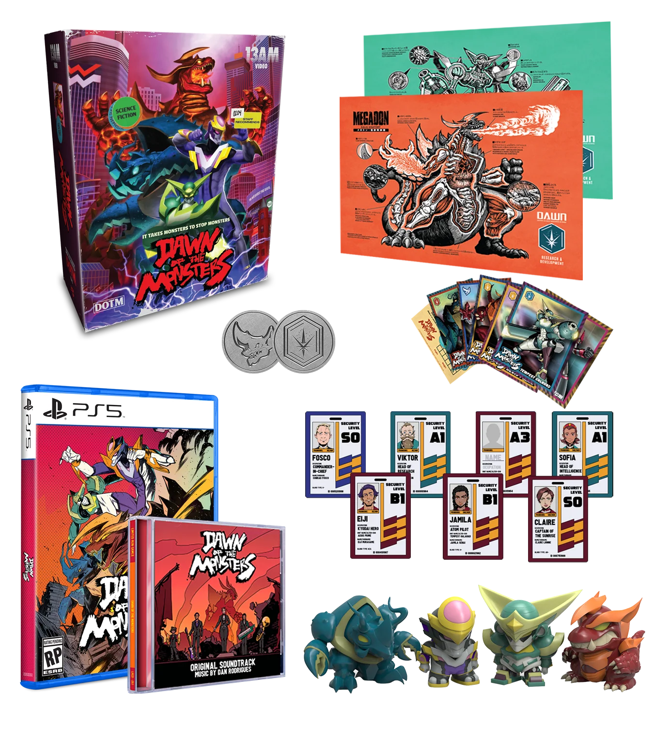 PS5 Limited Run #20: Dawn of the Monsters Collector's Edition