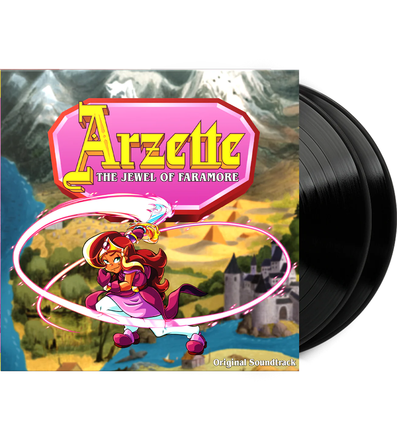 Arzette: The Jewel of Faramore Original Soundtrack - 2 LP Black Vinyl