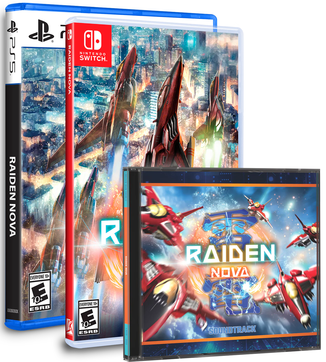 Raiden NOVA Soundtrack Bundle (Switch, PS5)