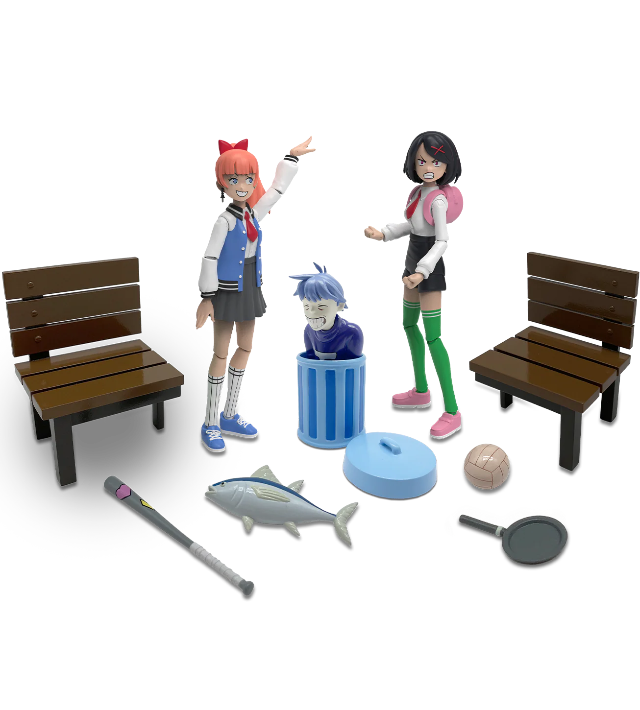 River City Girls 2 Figure Sets