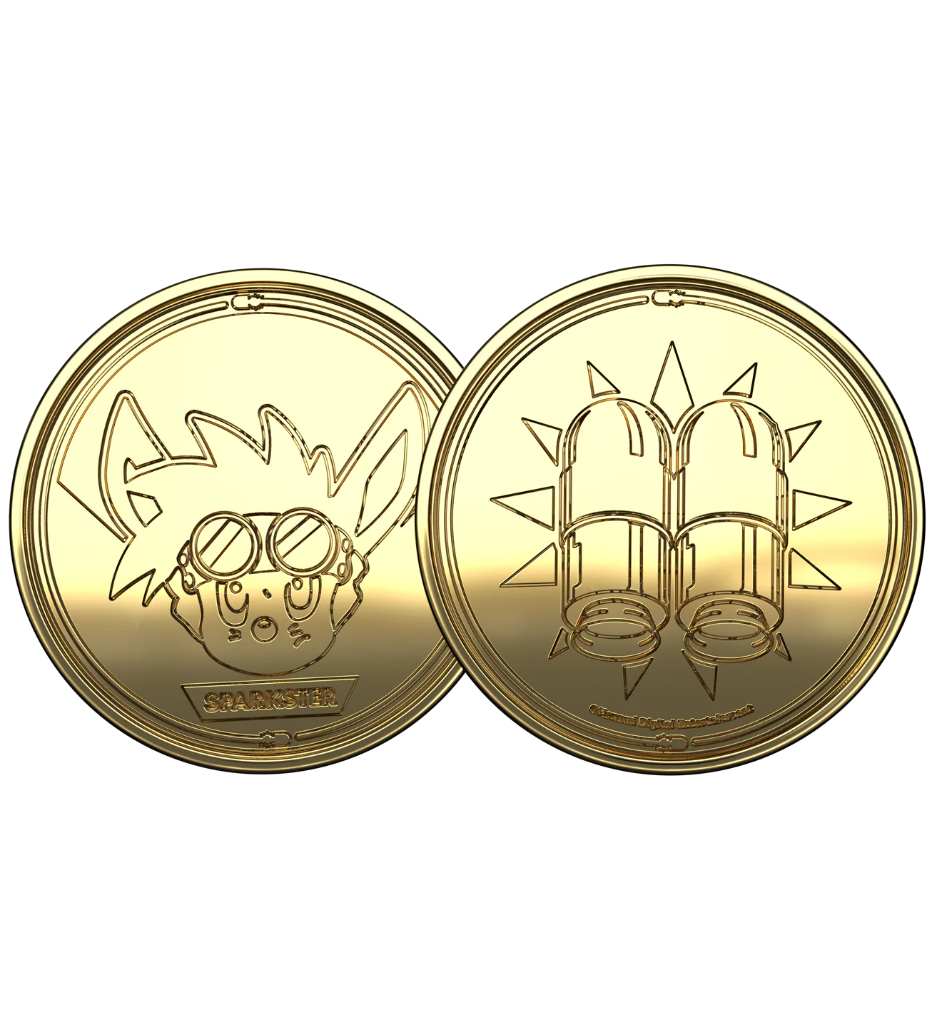 Rocket Knight Adventures Collectible Coin