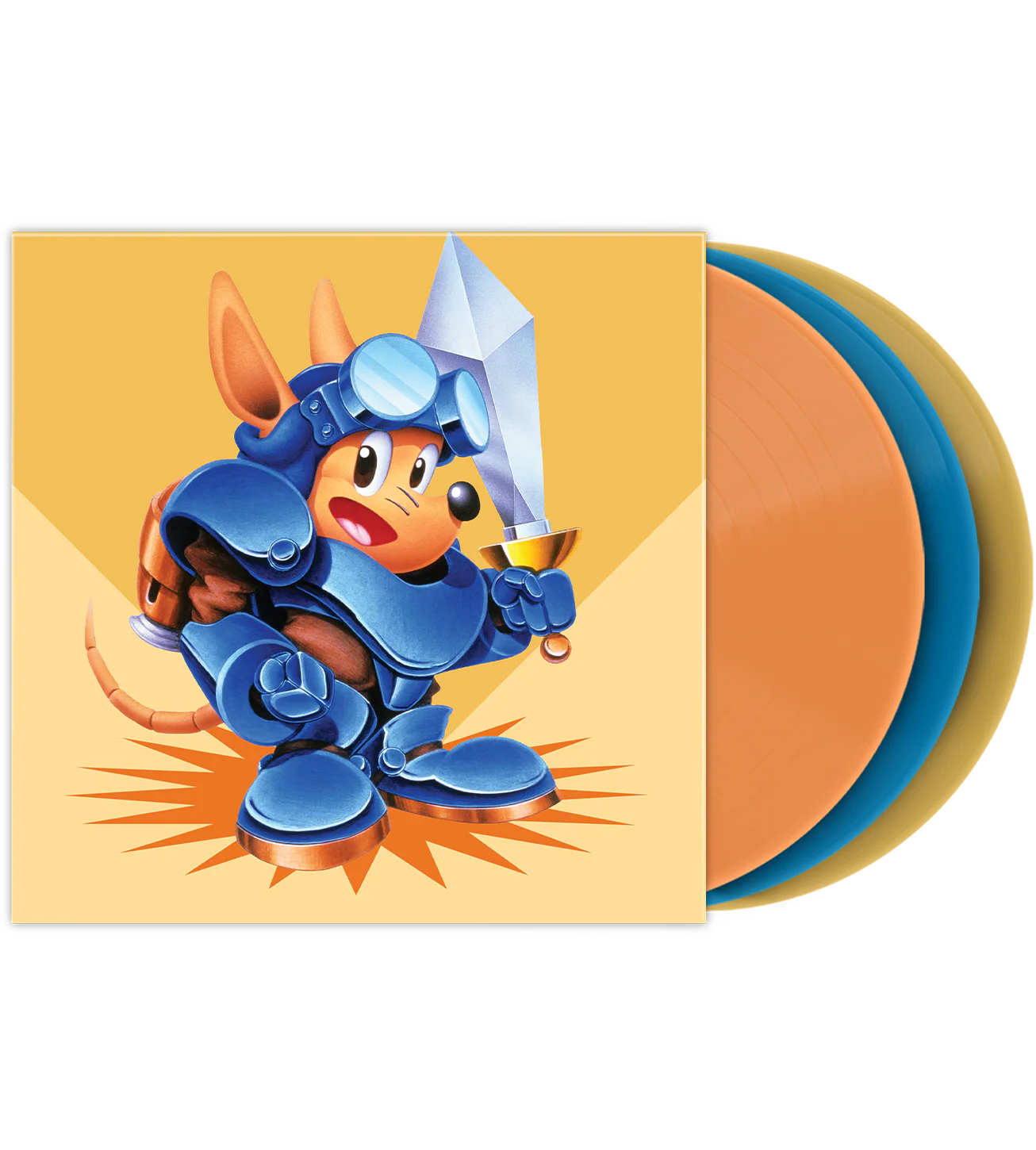 Rocket Knight Adventures: Re-Sparked - 3 LP Vinyl Soundtrack