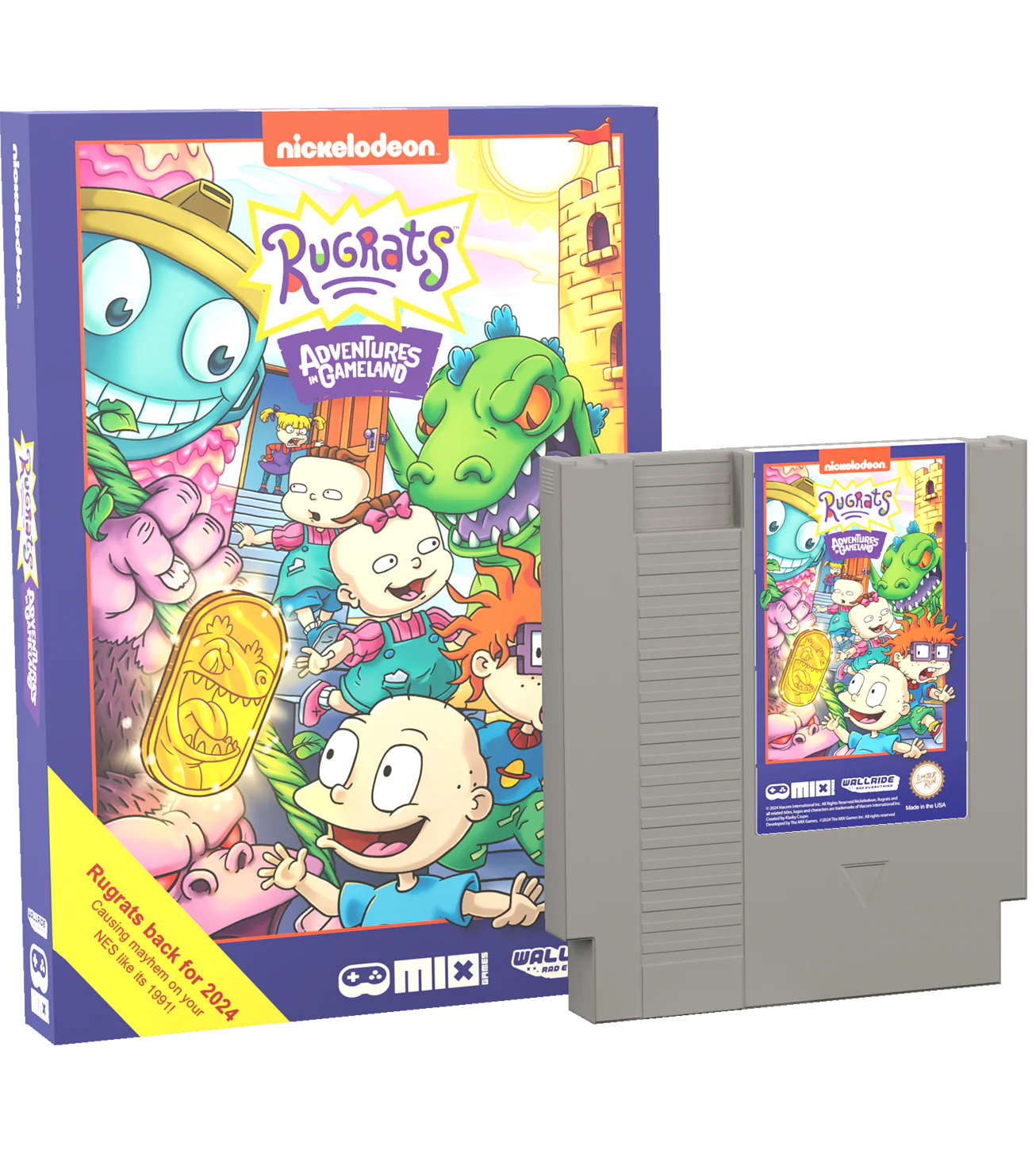Rugrats: Adventures in Gameland (NES)