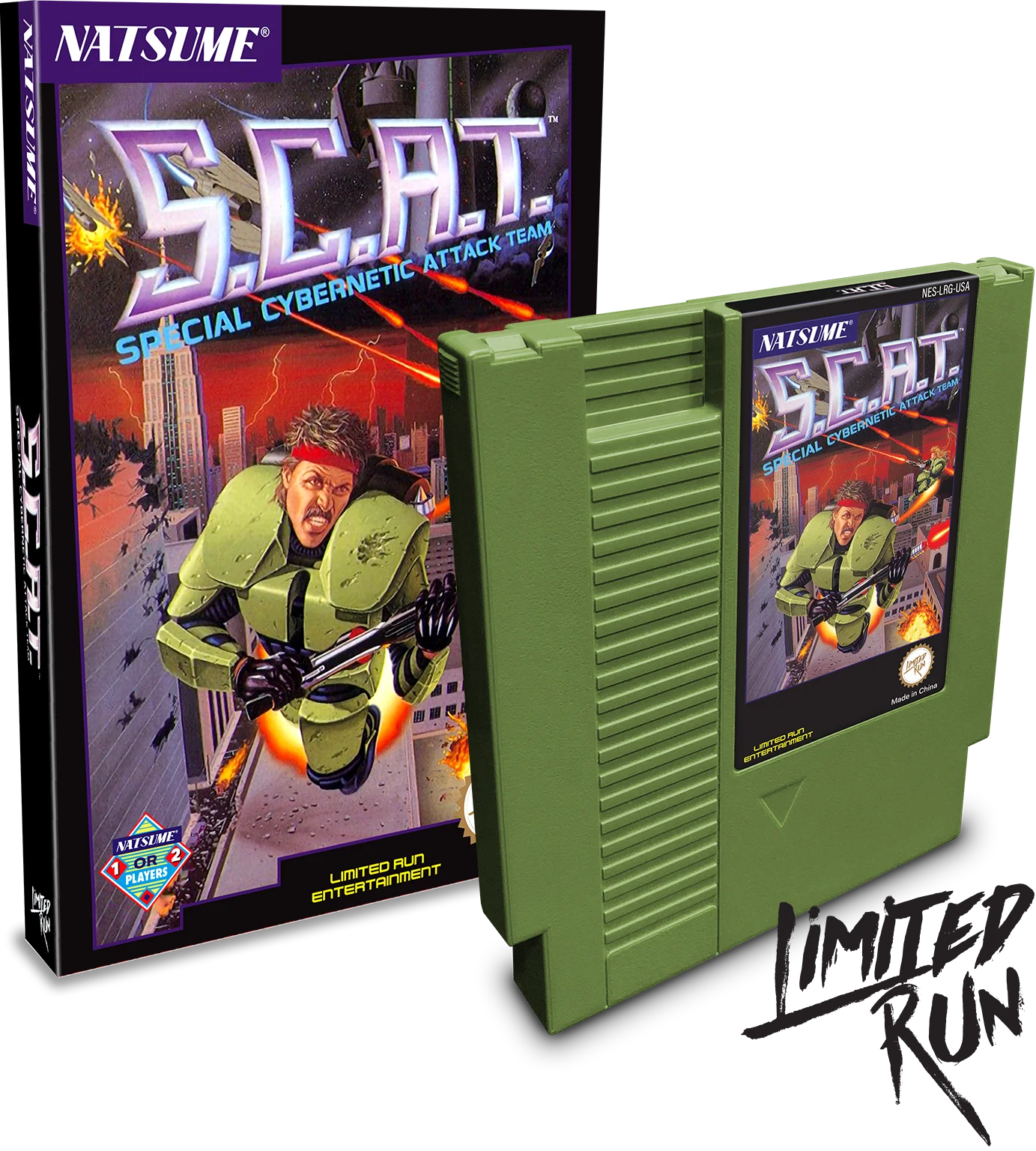 S.C.A.T.: Special Cybernetic Attack Team (NES)