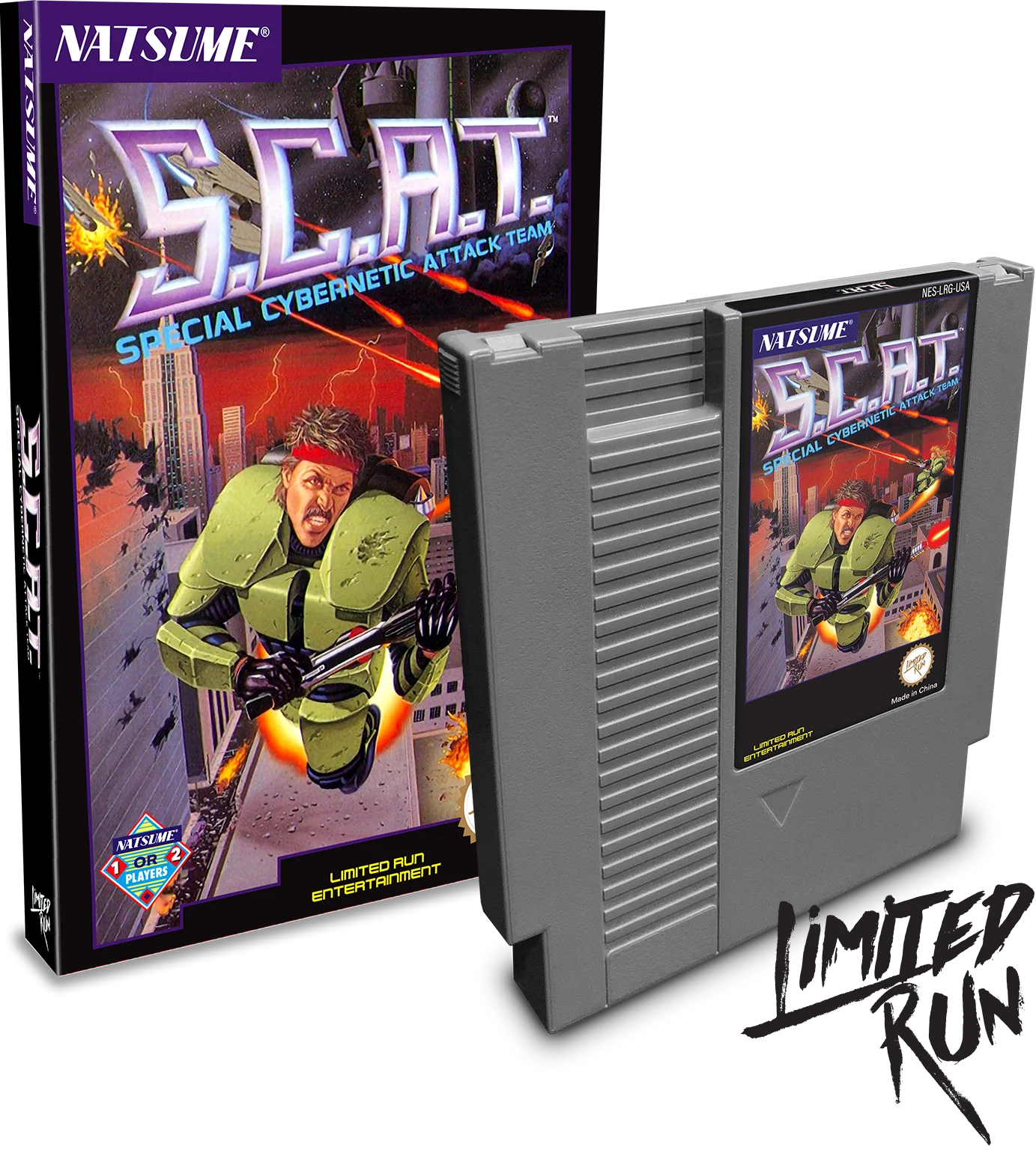 S.C.A.T.: Special Cybernetic Attack Team (NES)