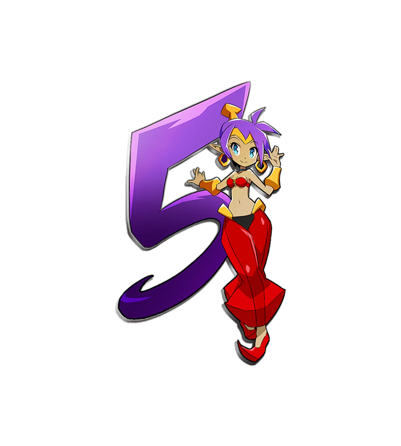 Shantae and the Seven Sirens Enamel Pin (PAX Exclusive)