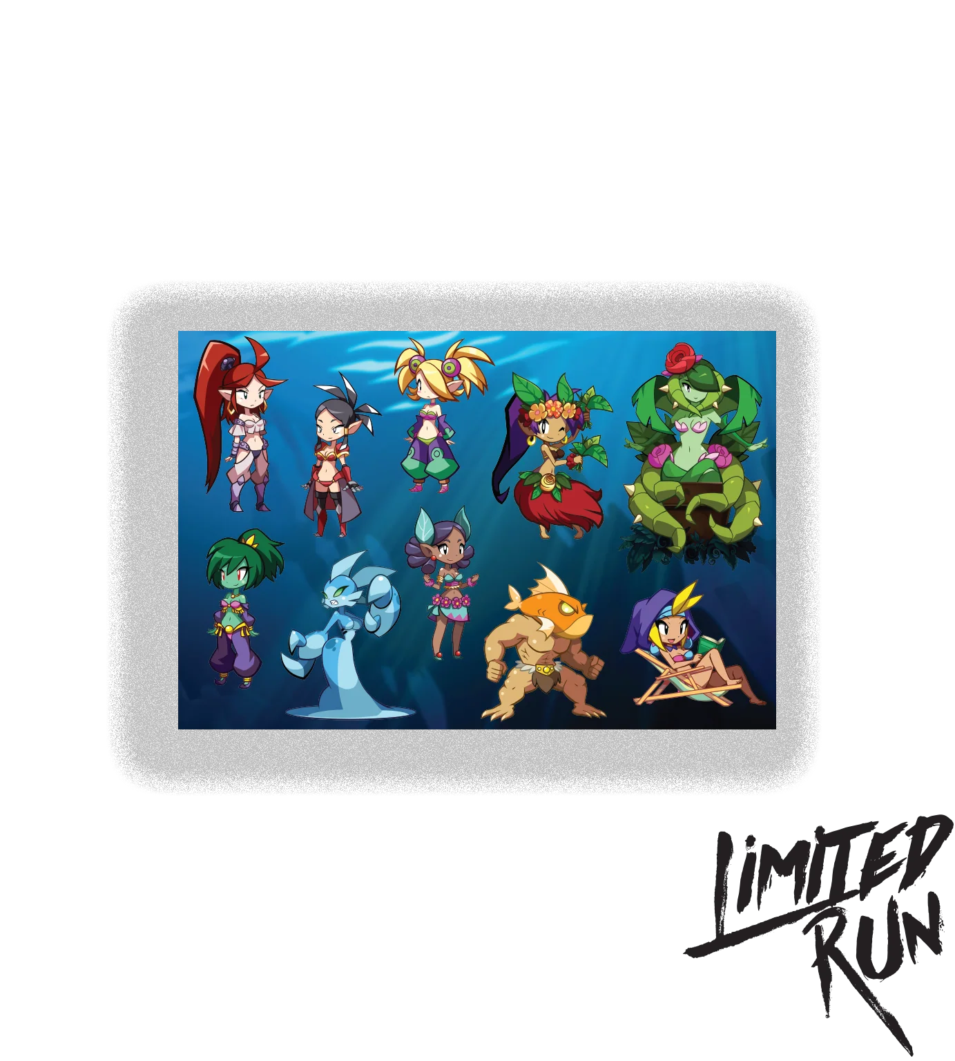 Shantae and the Seven Sirens Sticker Sheet (PAX Exclusive)