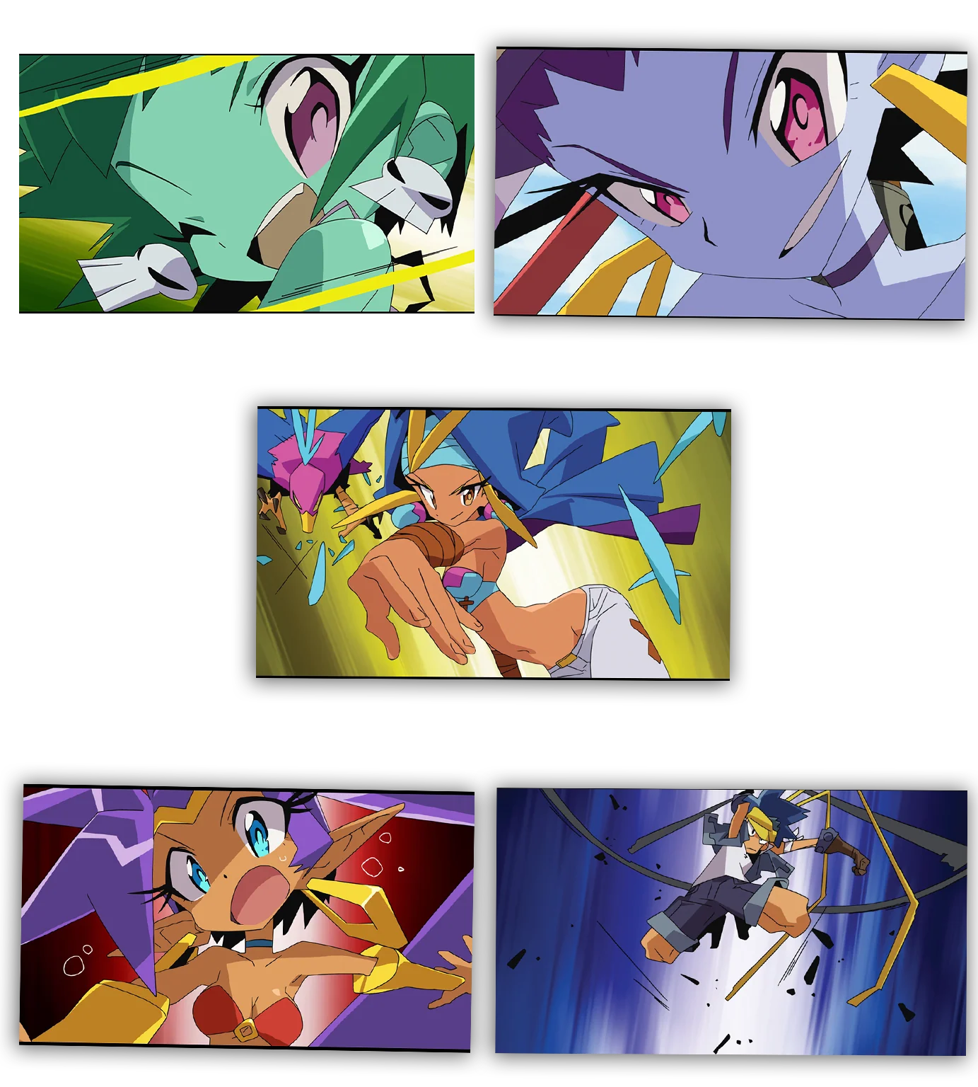 Shantae and the Seven Sirens Studio TRIGGER Animation Stickers