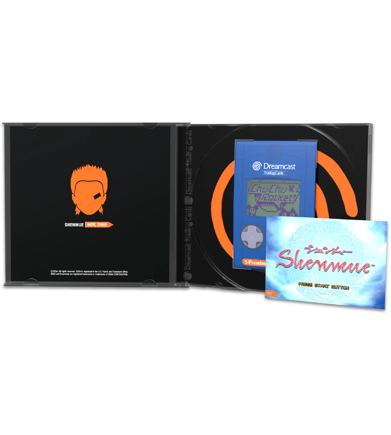 Shenmue Commemorative Game Case Trading Card Bundle