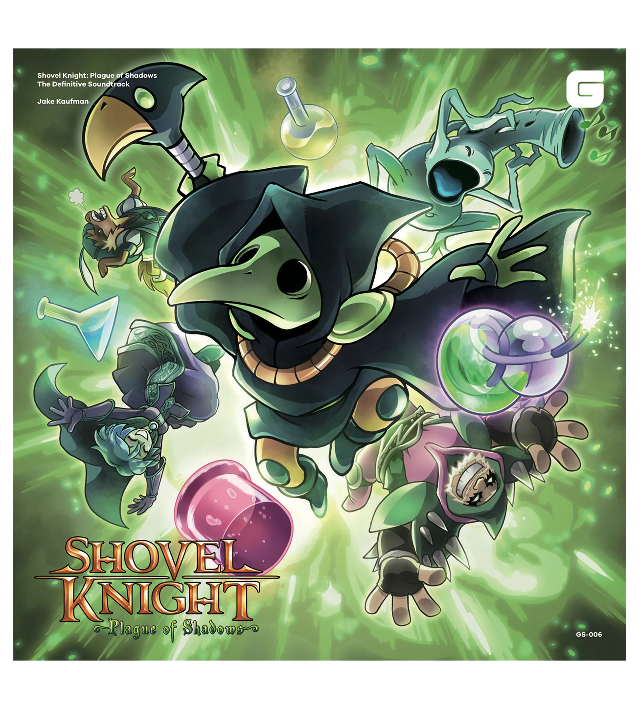 Shovel Knight: Plague of Shadows The Definitive Soundtrack (CD or Vinyl)