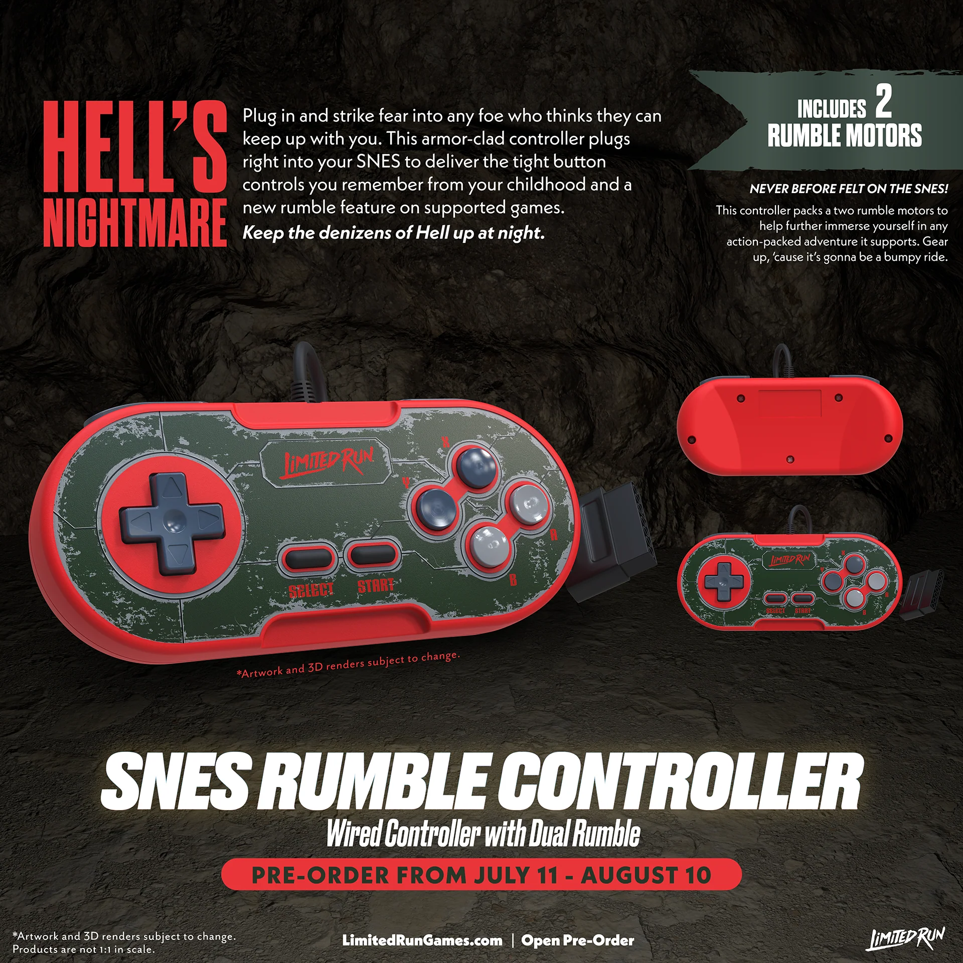 SNES Rumble Controller
