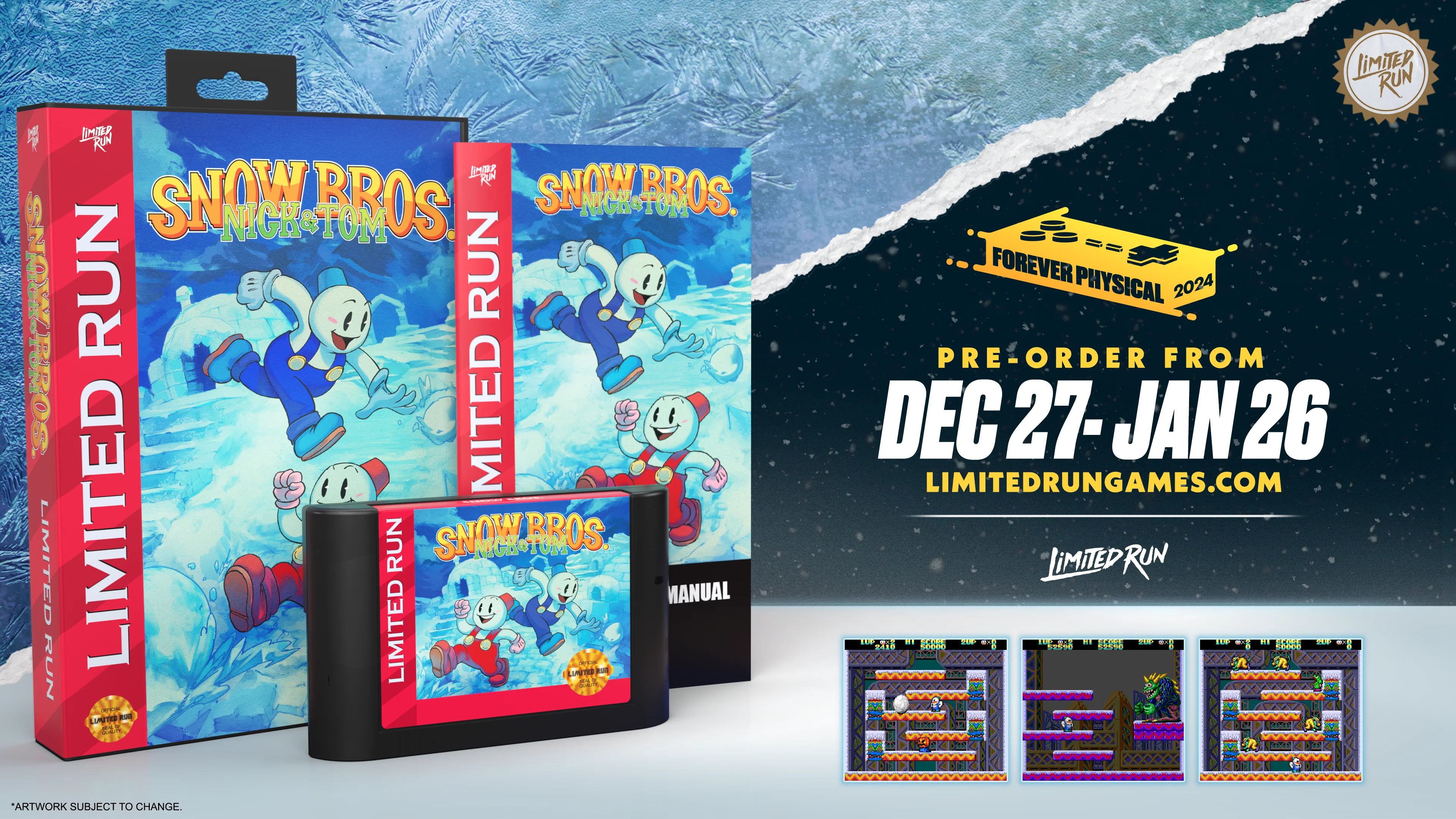 Snow Bros. Nick & Tom (SGN 16-Bit)