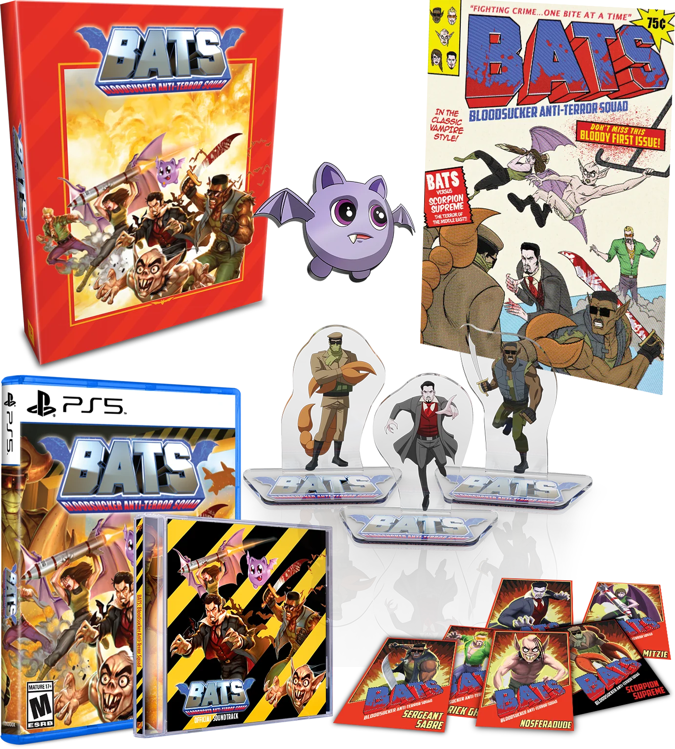BATS: Bloodsucker Anti-Terror Squad Collectors's Edition (PS5)