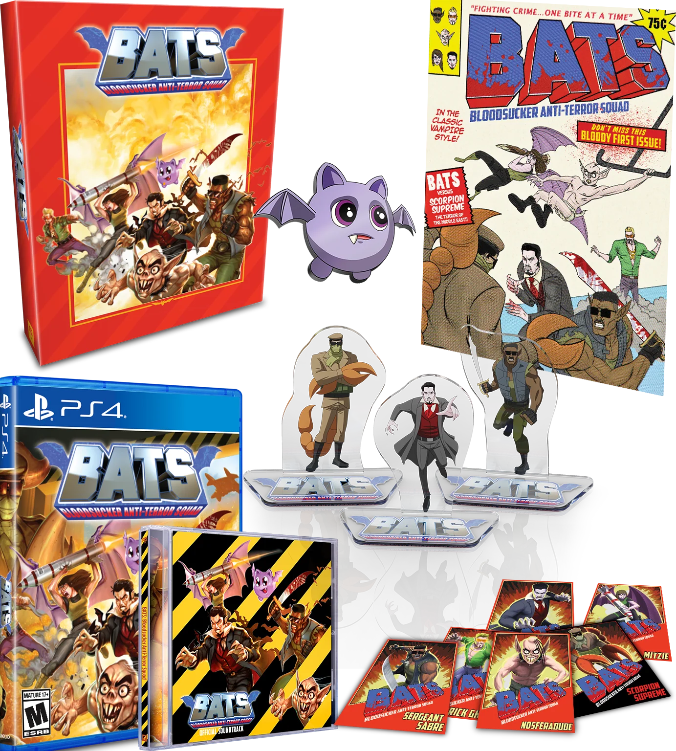 BATS: Bloodsucker Anti-Terror Squad Collectorâs Edition (PS4)