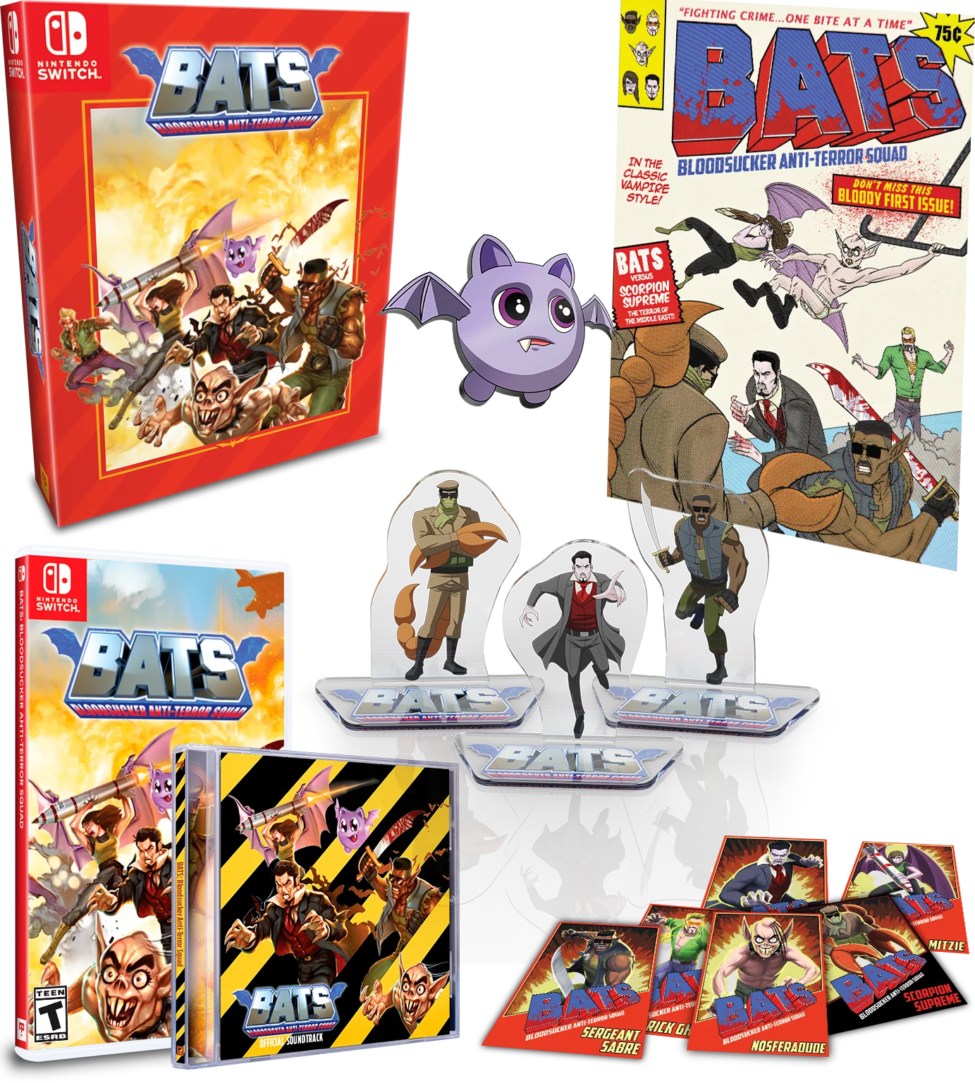 BATS: Bloodsucker Anti-Terror Squad Collectorâs Edition (Switch)