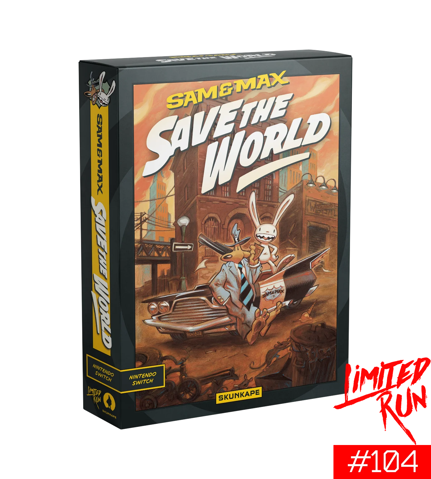 Switch Limited Run #104: Sam & Max Save the World Collector's Edition