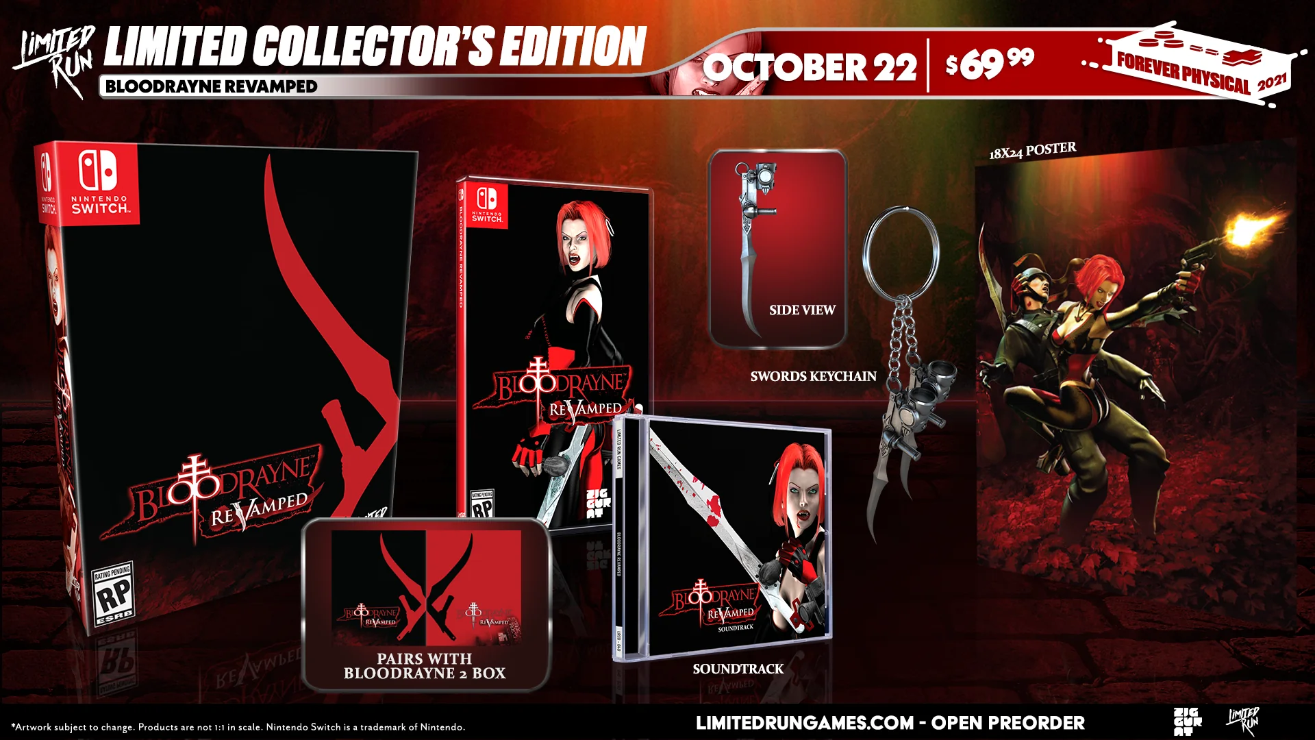 Switch Limited Run #126: Bloodrayne: Revamped Collectors's Edition