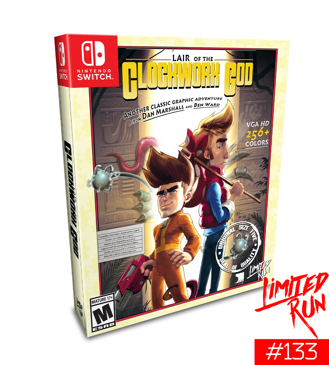 Switch Limited Run #133: Lair of the Clockwork God Collector's Edition