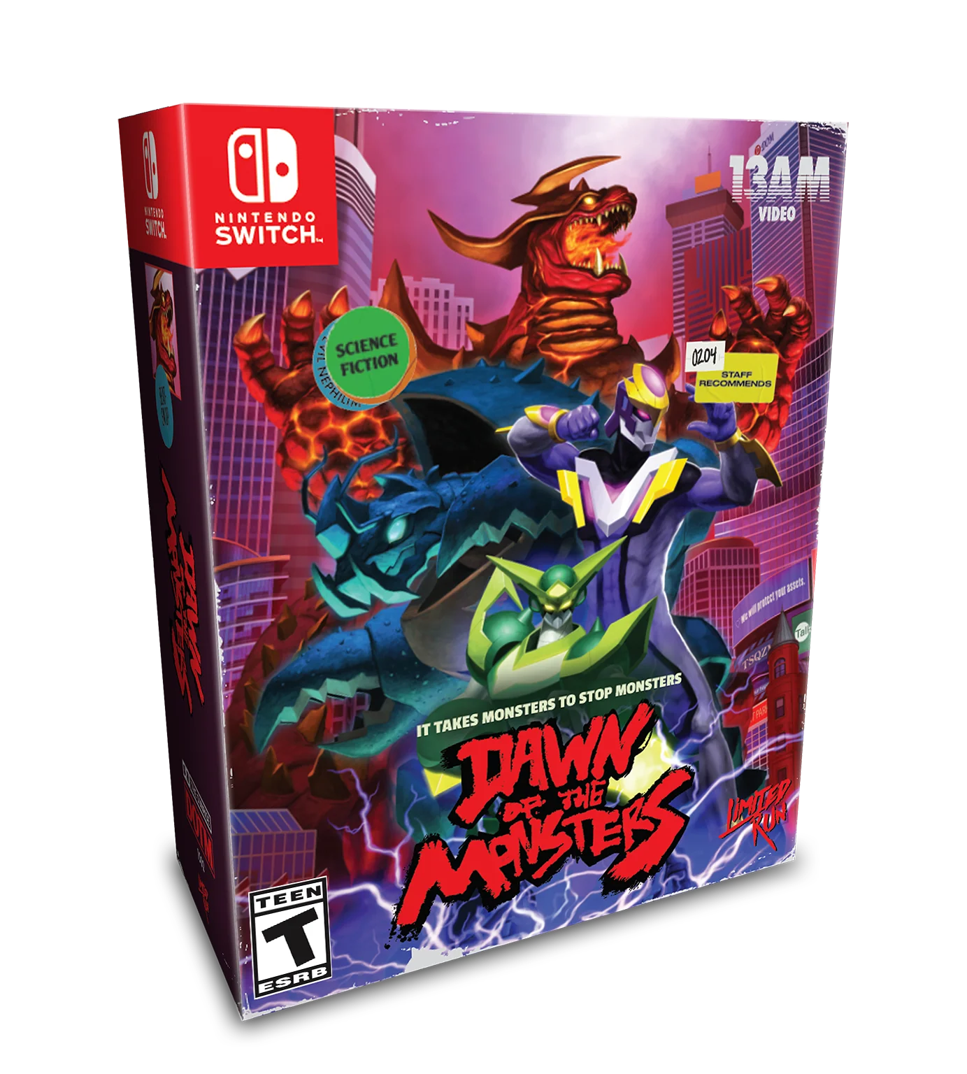 Switch Limited Run #136: Dawn of the Monsters Collector's Edition