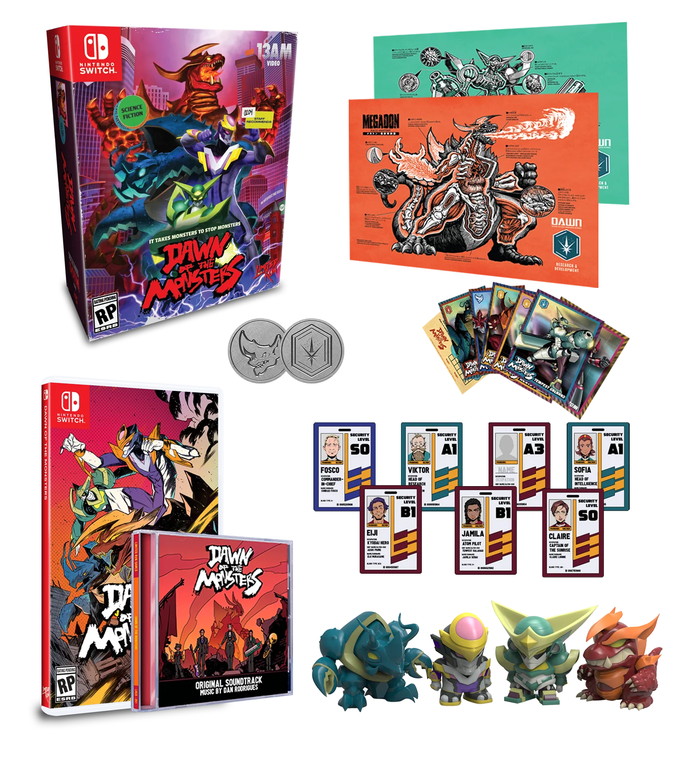 Switch Limited Run #136: Dawn of the Monsters Collector's Edition