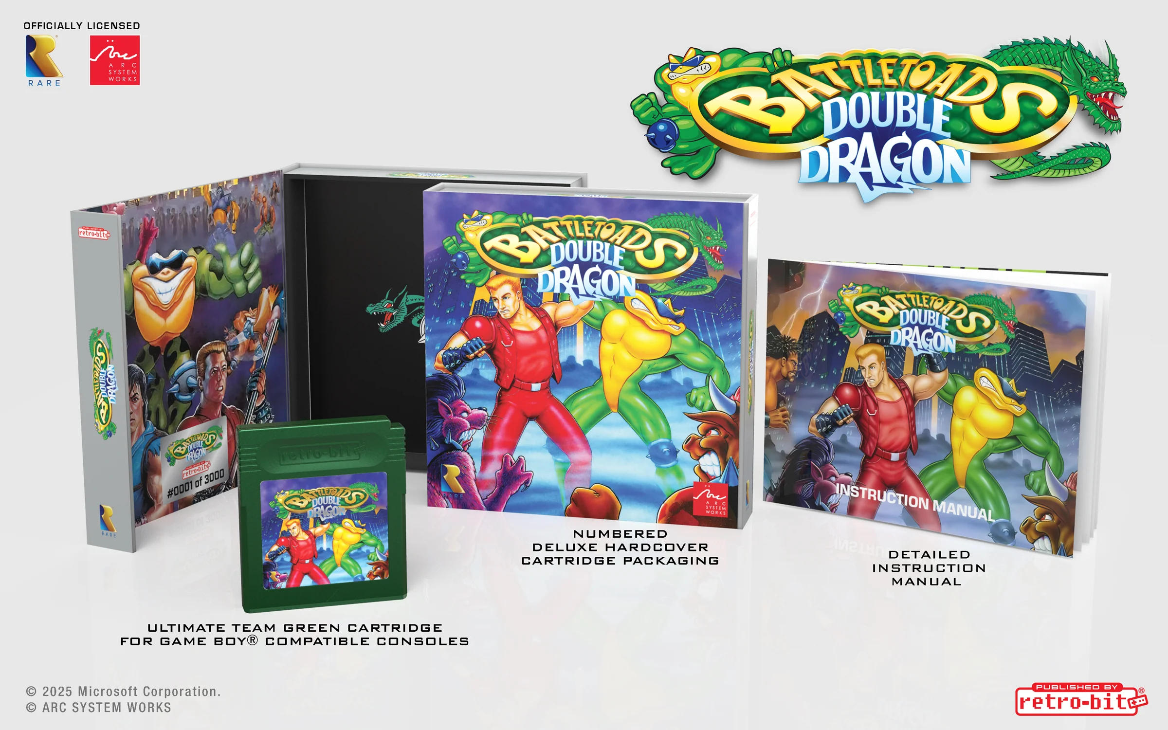 Battletoads & Double Dragon Collectorâs Edition (Game Boy)