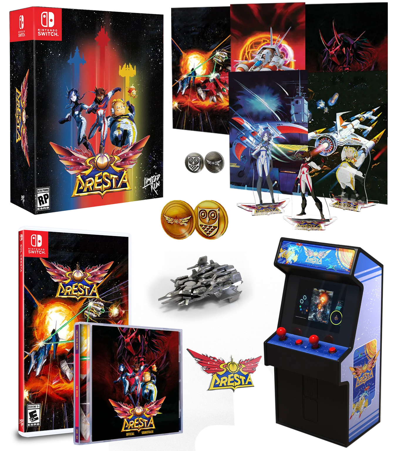 Switch Limited Run #141:  SOL CRESTA Dramatic Edition Collector's Package