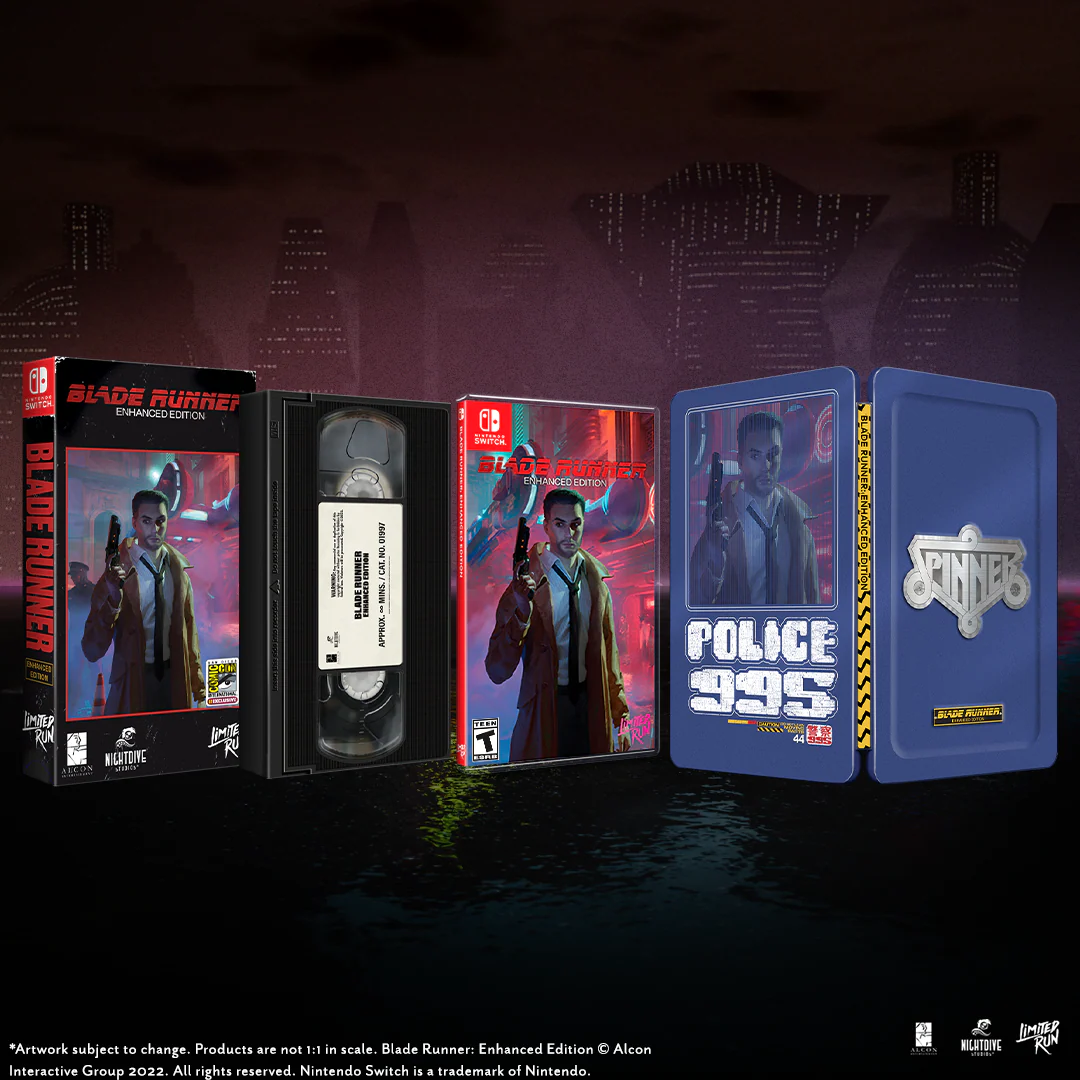Switch Limited Run #153: Blade Runner Enhanced Edition VHS Edition Event Exclusive