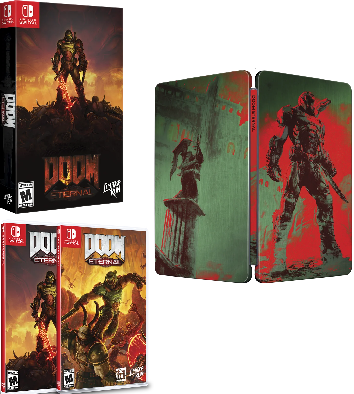Switch Limited Run #154: DOOM Eternal SteelBook Edition