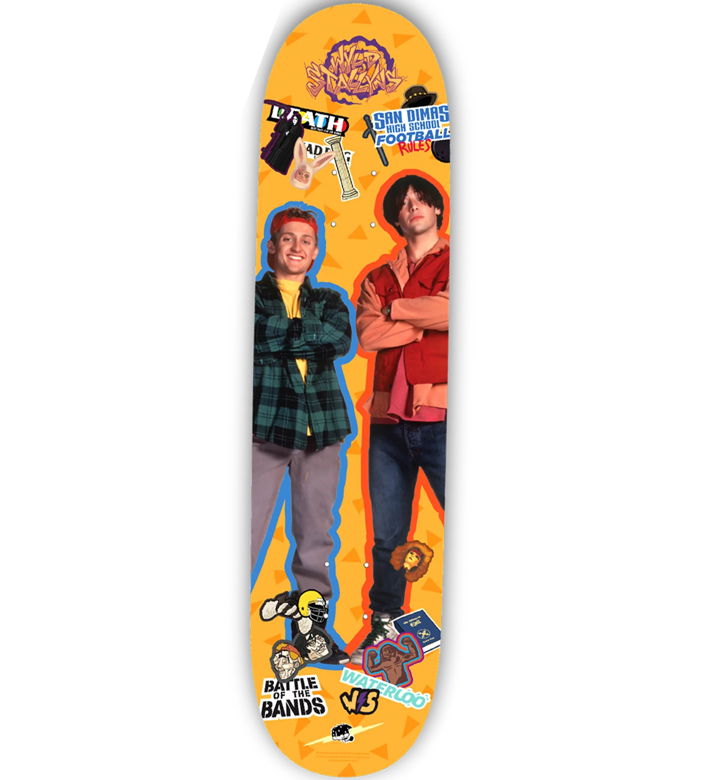 Bill & Ted's Excellent Retro Collection - Skateboard Deck