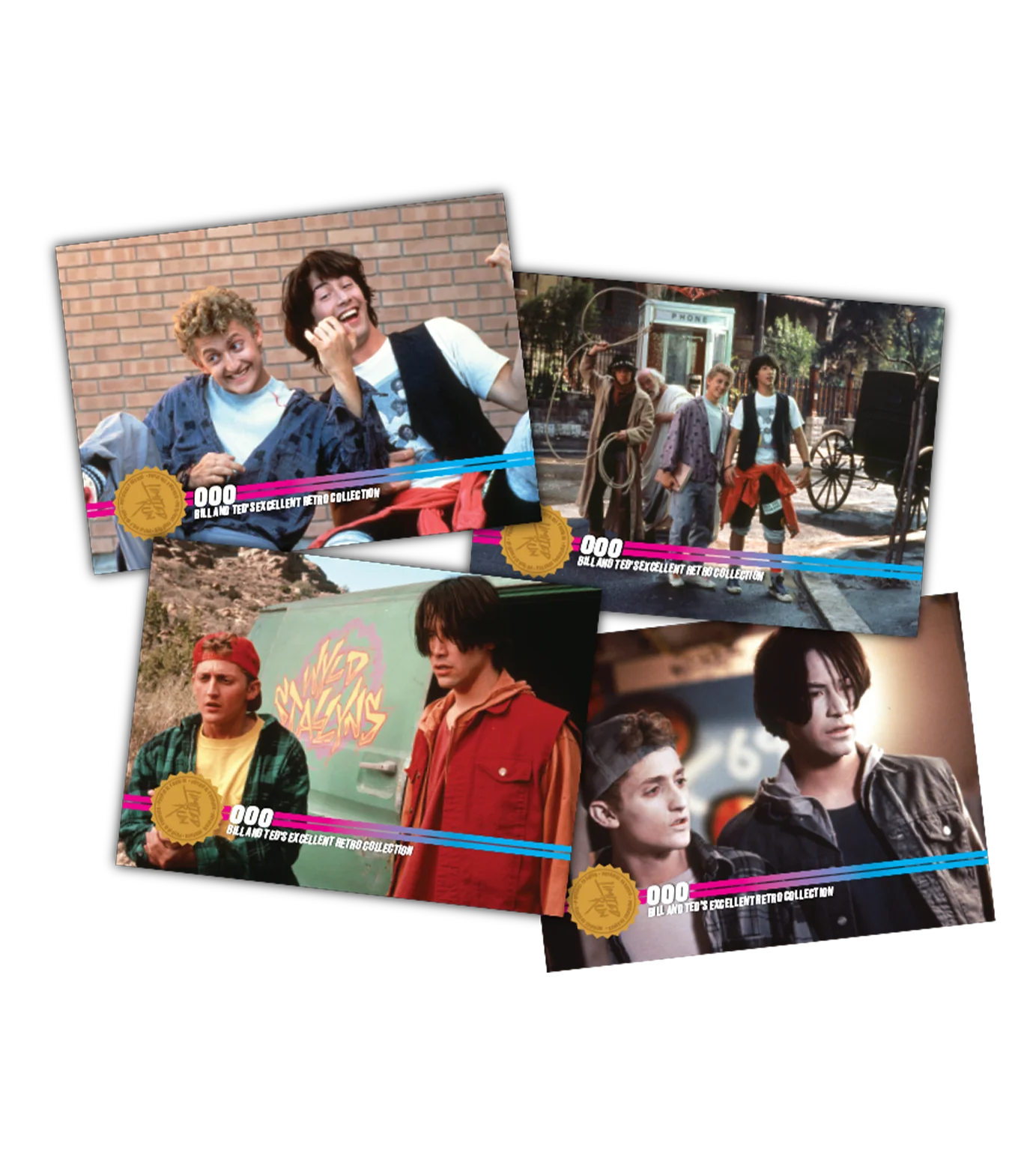 Bill & Ted's Excellent Retro Collection Trading Cards