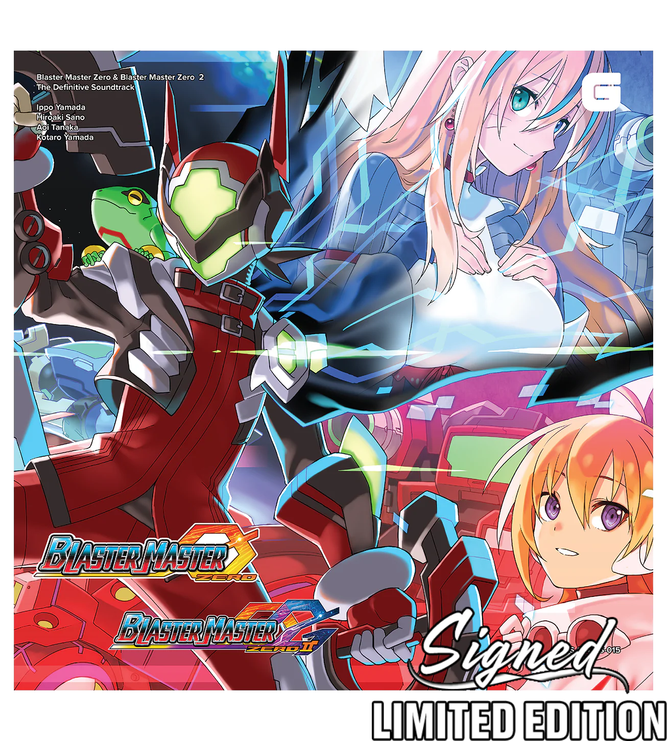 Blaster Master Zero 1 & 2 - 4LP Deluxe Vinyl Soundtrack Set (Signed)
