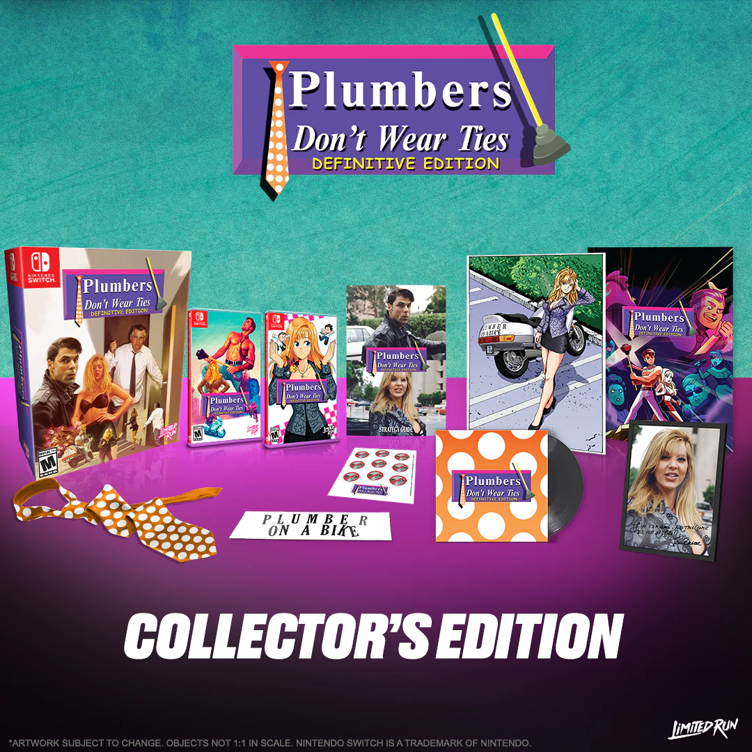 Switch Limited Run #204: Plumbers Donât Wear Ties: Definitive Edition Collector's Edition